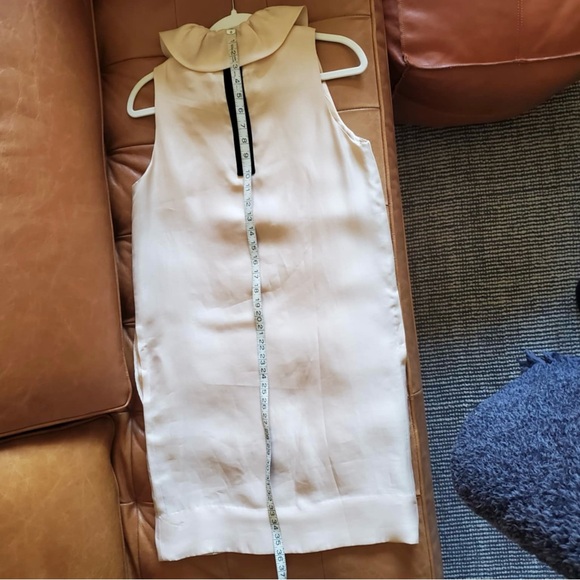 Philip Lim Peach Sleeveless Shift Dress Size 0 - Picture 11 of 11